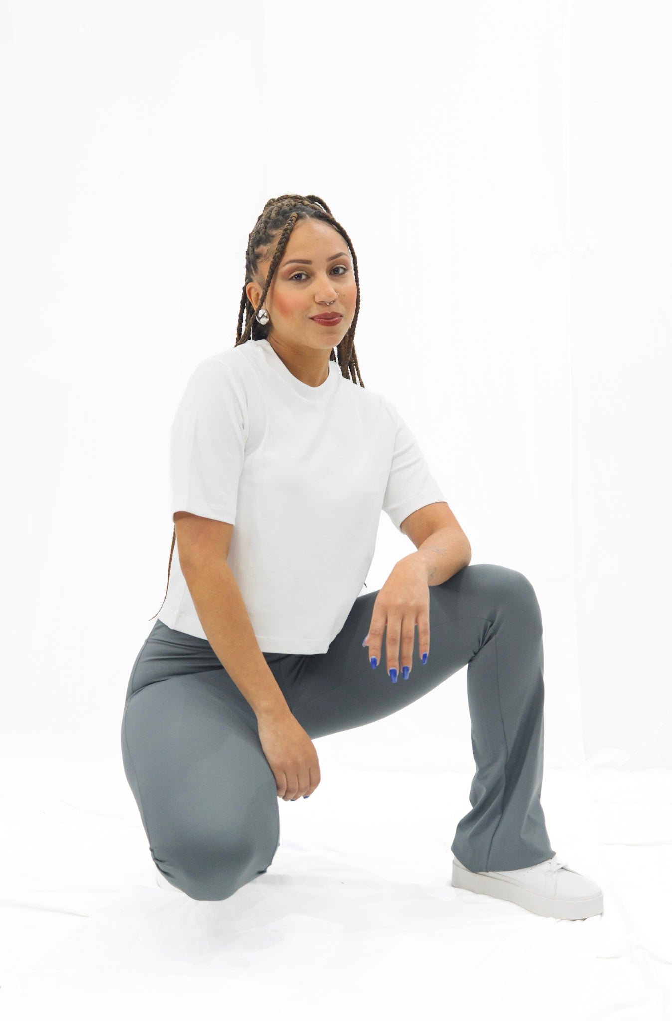 Calça Fitness Feminina Flare Yebo